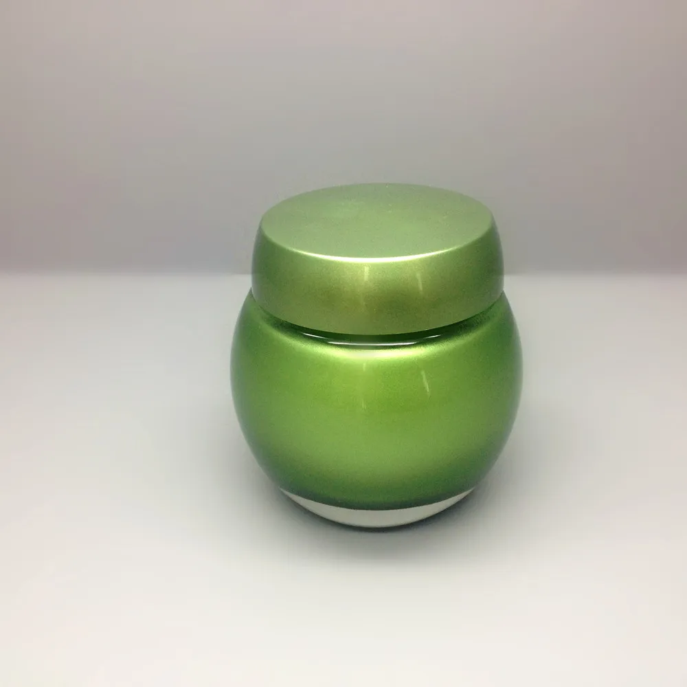 50g 120g Green Unique Glass Jars Cosmetic Glass Jar 50ml Buy Glass
