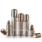 Empty Square Vaccum pump bottles and jar