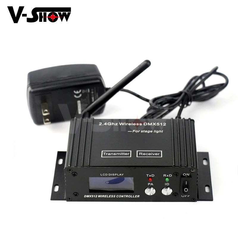 Stage Light Controller Receiver Transmitter DMX512 Console Party LCD Wireless DMX512 Sender / Receiver
Stage Light Controller Receiver Transmitter DMX512 Console Party LCD Wireless DMX512 Sender / Receiver