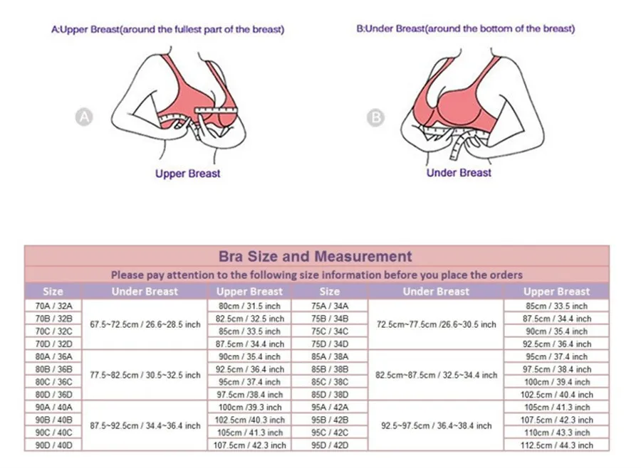 bra size