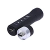 6 in 1 Speaker TF USB Function 2200mAh Power Bank Bluetooth FM Radio Bike Light Multifunctional LED Torch Flashlight