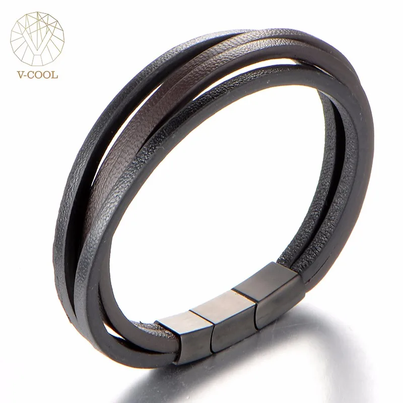 2019 New Arrivals Leisurely Multilayer Pain Relief Magnetic PU Leather Bracelet For Men Brown Charms Bracelet Custom Jewelry, Black and brown
2019 New Arrivals Leisurely Multilayer Pain Relief Magnetic PU Leather Bracelet For Men Brown Charms Bracelet Custom Jewelry, Black and brown