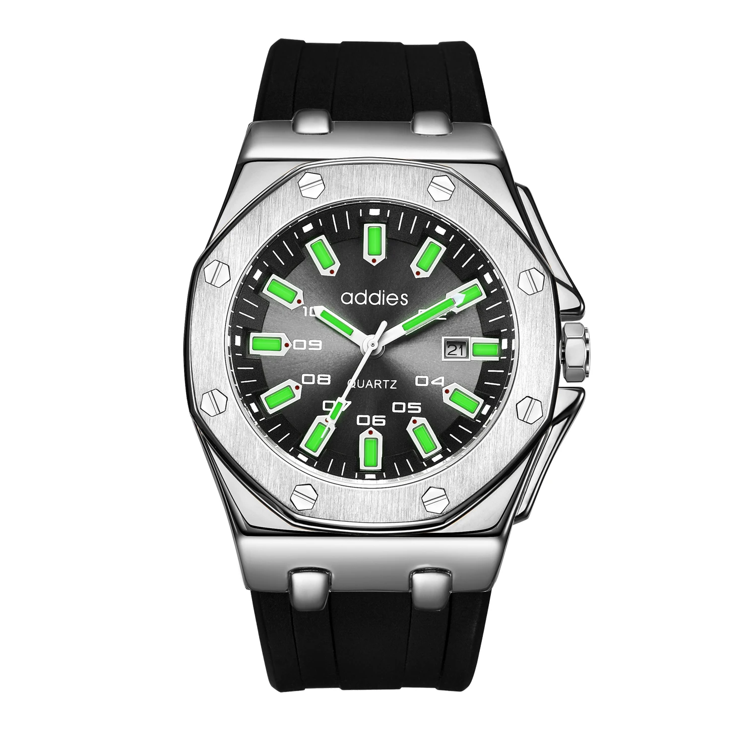 Factory Wholesale Luminous Luxury Watch Silicone Band Quartz Watch, Silver shell gray surface, gold shell gray surface,etc
Factory Wholesale Luminous Luxury Watch Silicone Band Quartz Watch, Silver shell gray surface, gold shell gray surface,etc