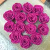 Big florist supplier eternal roses with delicate gift box real touch preserved flower