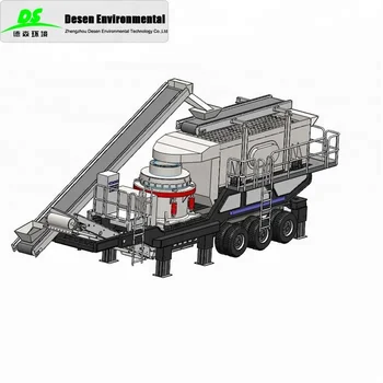 Portable Cone Crusher Plant, Mobile Crusher Plant
