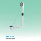 Bath tub drainer with overflow pipe/bathtub sewer waste/Bathtub Drainage