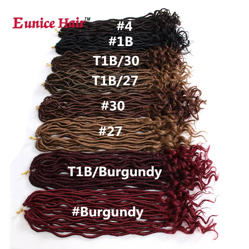 crochet braiding curly faux locs hair