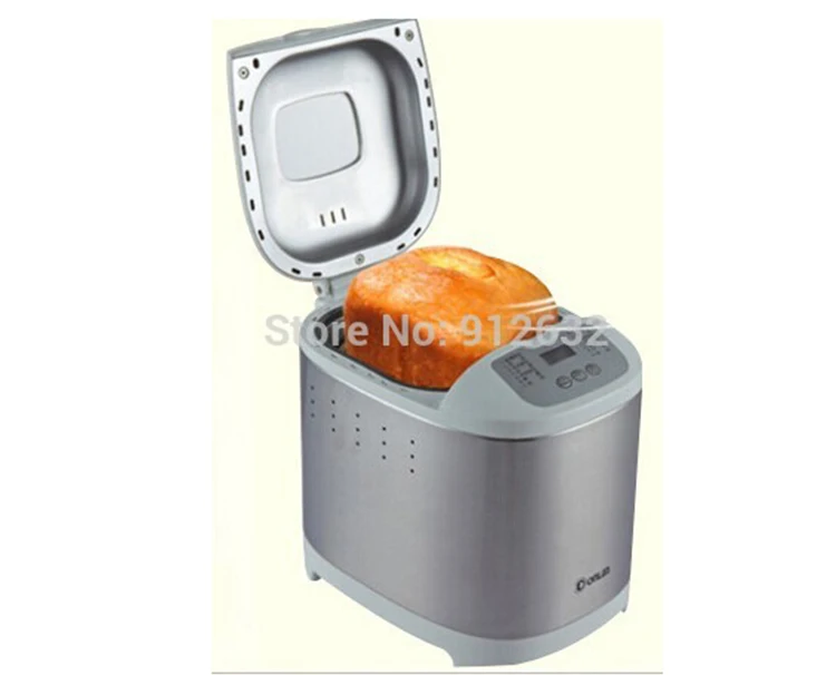 FREE SHIPPING 1 SET Bread Maker LED Display The Capacity of 750g Mini Bread Machine for Sale
