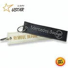 Handmade High Quality Shopping Blank leather Key Chain, leather Key Holder, Gold Stamping Leather Keychain