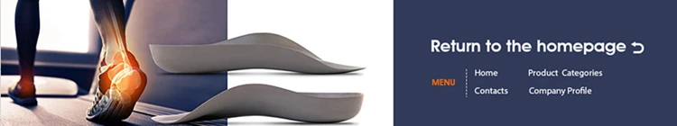 Foot Care Anti-Slip Cushions Massaging Soft Half Gel Insole For Sports Shoes