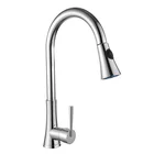 China factory kitchen water faucet brass chrome pull out kitchen sink tap