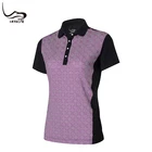 Dye sublimation polyester golf polo shirts/Womens customized golf polo T-Shirt
