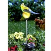 parrot stick ball decoration waterproof LED stake solar garden light