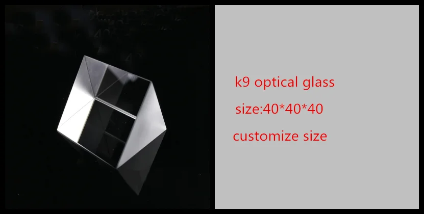 k9 glass 60 degree prism equilateral triangular prism for