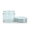 biodegradable plastic cream containers packaging 50g jar transparent Personal Care jar with lid