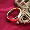 Customize New Simple design 14k/18k yellow gold wedding band ring for men