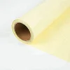 FLY satin transparent lamination PVC film, economic cold lamination film yellow paper with green lines