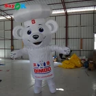 Funny inflatable moving cartoon inflatable bear costume