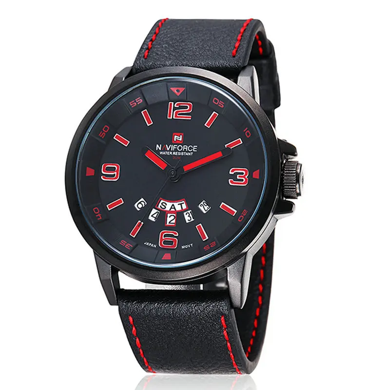 Naviforce 9028 Mens Quartz Leather watches Military Watches Casual Army Sports Wristwatch elogio masculino, N/a
Naviforce 9028 Mens Quartz Leather watches Military Watches Casual Army Sports Wristwatch elogio masculino, N/a