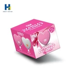 Customized Coloured Cosmetic Cardboard Wax Coated Paper Food Box