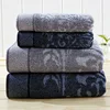 U-HomeTalk UT-TJ074 Wholesale Cotton Wooden fiber Jacuaqrd Luxury Face Towel