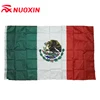 75D Polyester silk Mexican Country Flag Banner