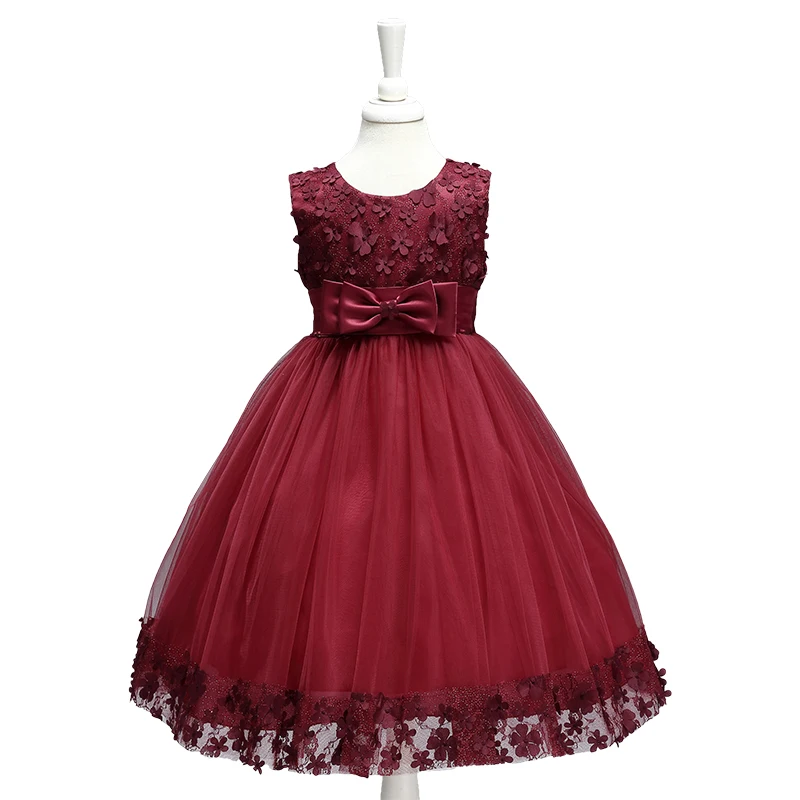 

Retailer Choice Kids Baby Party Frock Design Summer Children Clothes Flower Girl Dress LL314, N/a