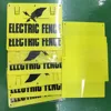 Electric Fence Warning Sign For Label Custom