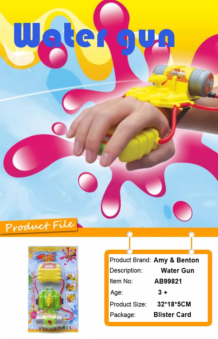 Outdoor Fun & Sports Hand Wrist Spray Shooter Water Gun Toy