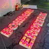 Waterproof full light 3d led marquee light letters/led love letter sign