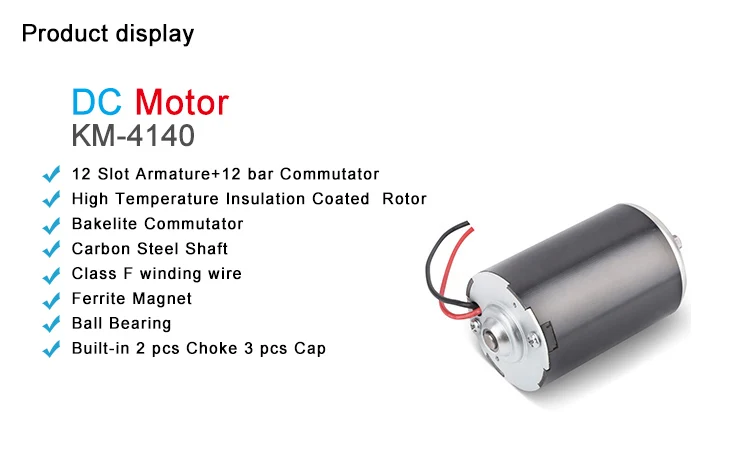 High quality low voltage dc electric brushless motor for machines