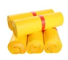 Wholesale self adhesive poly envelopes clear mailers plastic yellow mailing bags