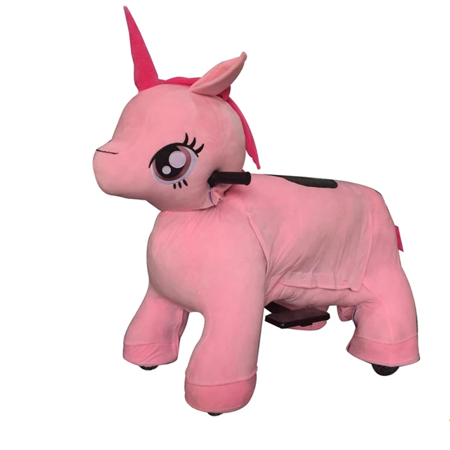 High quality 12V kids electric ride on car walking animal ride for mall
