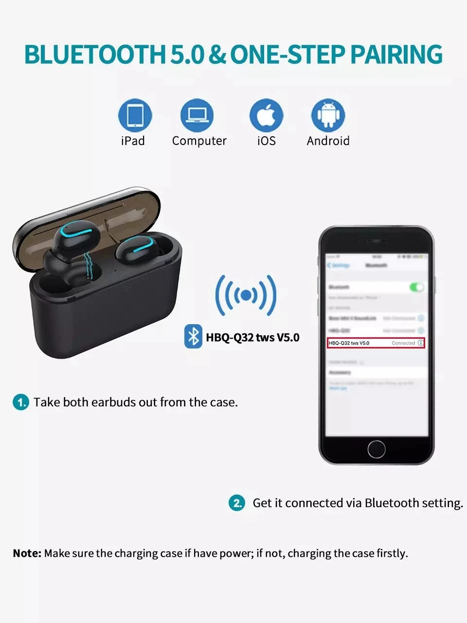 Manufacturer Supplier Original Headphone Q32 Earphone Wireless Neckband Earphone - ANKUX.COM