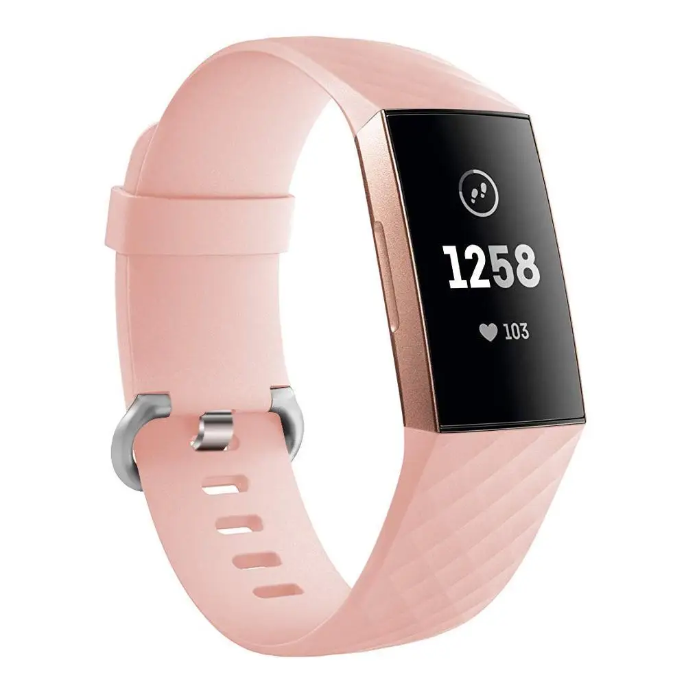 18mm Adjustable Replacement Silicone Rubber Watch Strap Wristband for Fitbit Charge 3 Smart Band Rubber Watch Bands
18mm Adjustable Replacement Silicone Rubber Watch Strap Wristband for Fitbit Charge 3 Smart Band Rubber Watch Bands