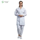 Nurse Cleanroom Hospital Nurse Used Thinner White Smock Uniform Doctor's Dress