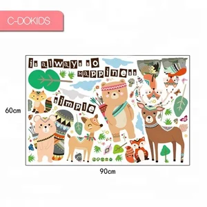 3d wall decal kids cartoon stickers home decor