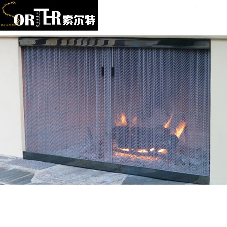 Wholesale spark screen fireplace security mesh