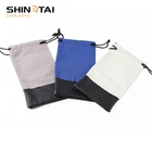 new design sunglasses eyewear print pouch with drawstring