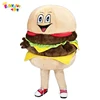 Enjoyment CE adult Fast Food Hamburger Mascot Costume for sale