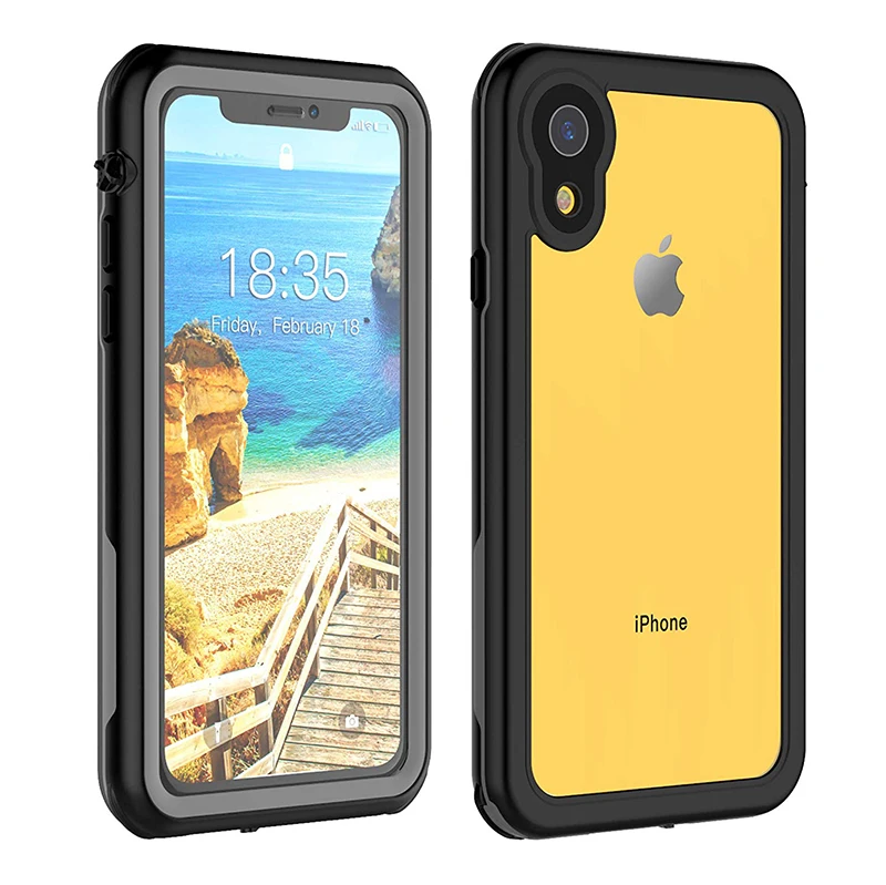 Waterproof Case for iPhone Xr, Full Body Protective Cover Built-in Screen Protector Clear Waterproof Phone Case for iPhone Xr
Waterproof Case for iPhone Xr, Full Body Protective Cover Built-in Screen Protector Clear Waterproof Phone Case for iPhone Xr