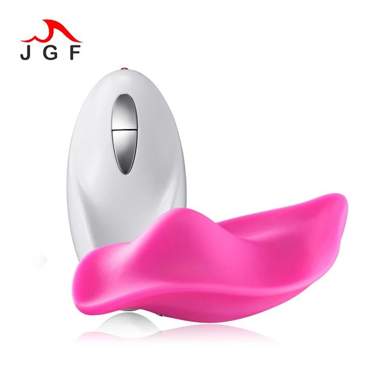 Neue Design Hände-freies Clit Stimulation Unsichtbare Vibrierende Eier Fernbedienung Vibrator Panty Wearable Silikon G Spot Vibrator