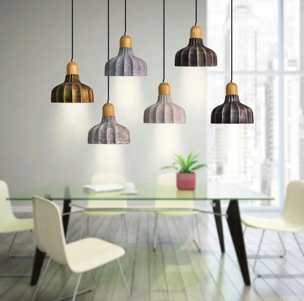 Concrete Modern Decorative Fancy Table LED Pendant Light