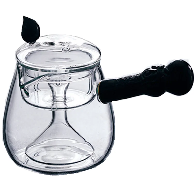 High quality high heat resistant glass tea set /450ml borosilicate glass teapot with wooden grip, Transparent
High quality high heat resistant glass tea set /450ml borosilicate glass teapot with wooden grip, Transparent