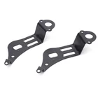 sheet metal customized black powder coated metal brackets