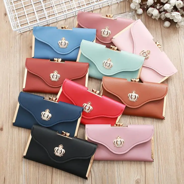 Wholesale Diamonds Tiara Trendy Envelope Wallet Purse Women Wallet Lady Money Clip Wallet with Kiss Lock, 10 color
Wholesale Diamonds Tiara Trendy Envelope Wallet Purse Women Wallet Lady Money Clip Wallet with Kiss Lock, 10 color