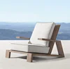 Furniture outdoor patio teak garden furniture teak sofa outdoor lounge chair