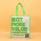 Promotional gift tradeshow shopping fabric non woven tote carry bag