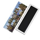 Wholesale Gifts Custom Full Colors Advertising Business Cards Epoxy Tourist Fridge Magnet Magnetic Game