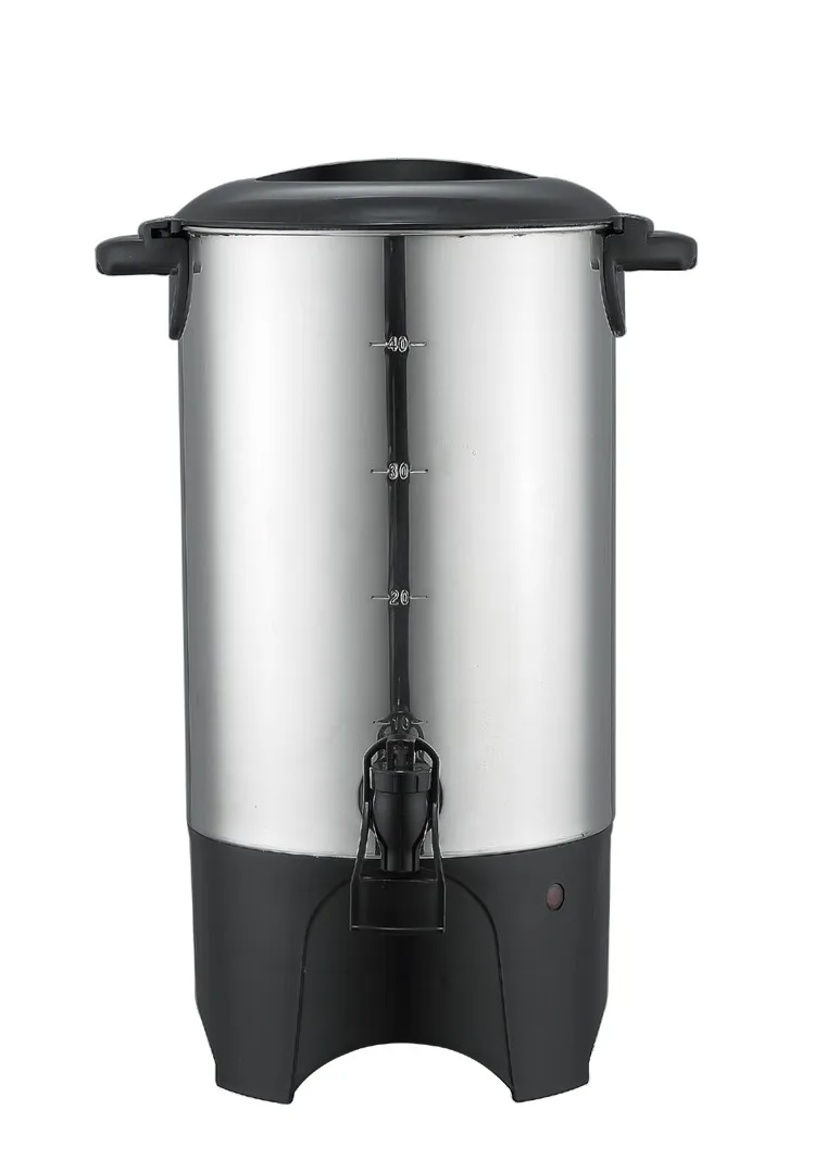 30cup 6.8litre Stainless Steel Insulated Electric Coffee Percolator